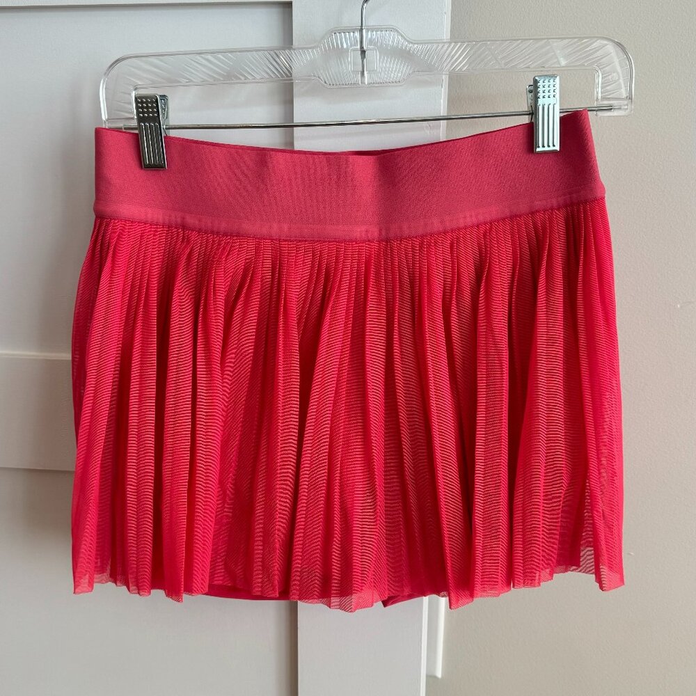 Lululemon Mesh Pleats Mid-Rise Mini Tennis Skirt | LIPGLOSS Pink sz 6